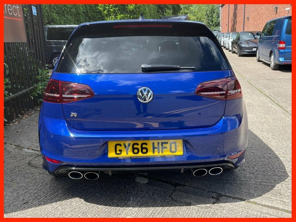 Volkswagen Golf 2.0 Tsi Bluemotion Tech R Hatchback Man GY66HFO Blue #4