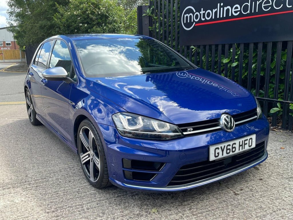 Volkswagen Golf 2.0 Tsi Bluemotion Tech R Hatchback Man GY66HFO Blue #6