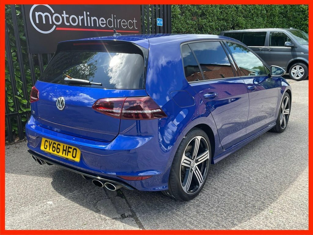 Volkswagen Golf 2.0 Tsi Bluemotion Tech R Hatchback Man GY66HFO Blue #3
