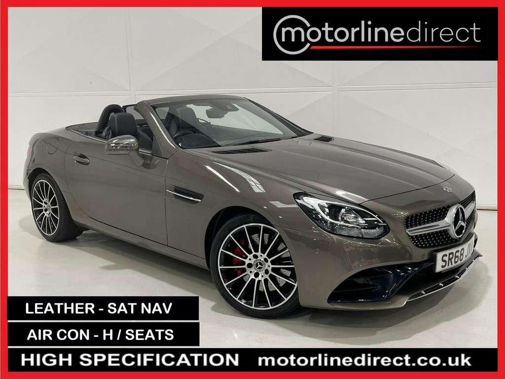 Mercedes-Benz SLC 1.6 Slc180 Gpf Amg Line Convertible G-t Grey