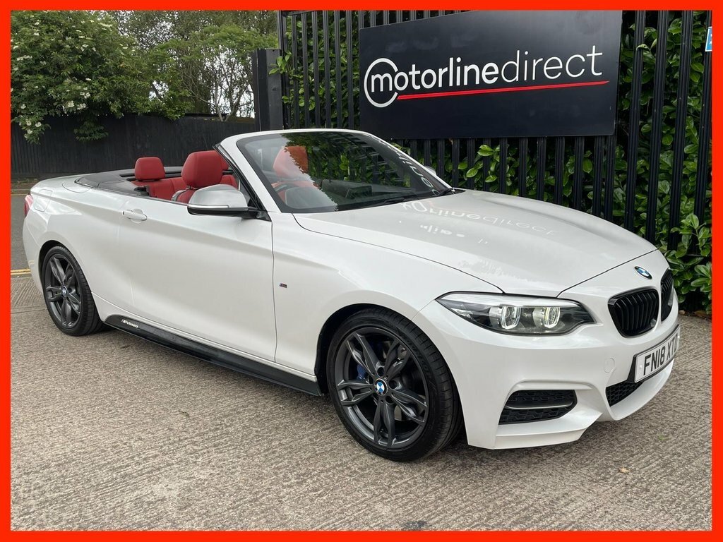 BMW 2 Series 3.0 M240i Convertible Euro 6 S S White #4