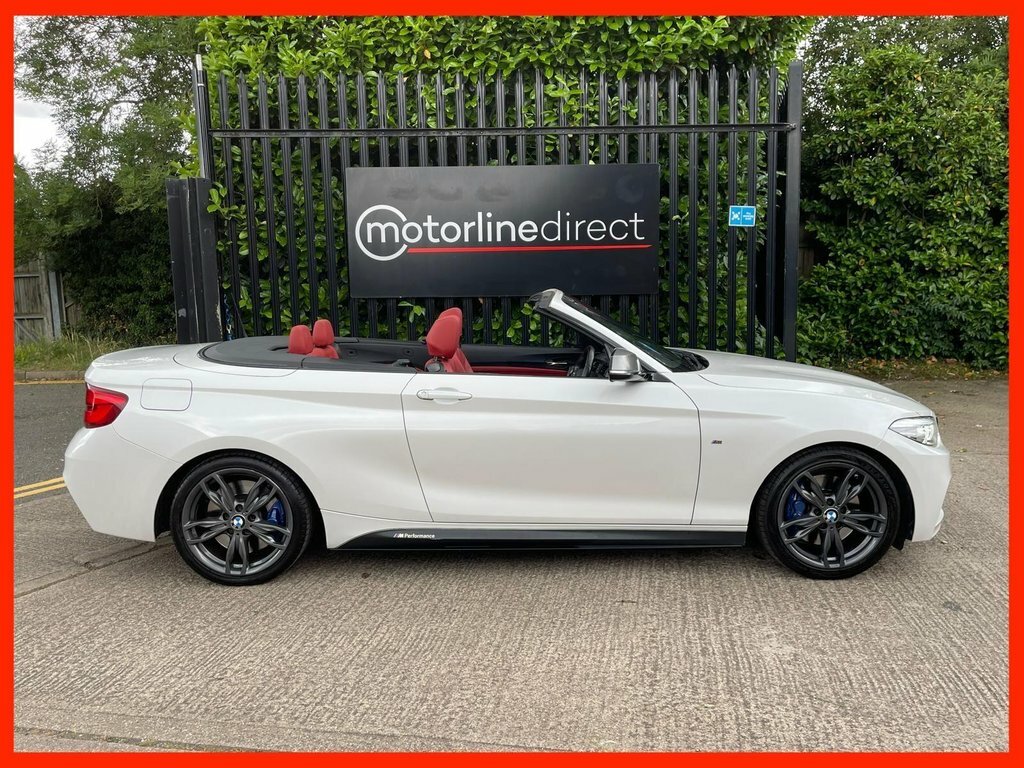 BMW 2 Series 3.0 M240i Convertible Euro 6 S S White #2