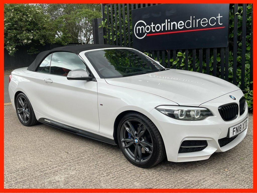 BMW 2 Series 3.0 M240i Convertible Euro 6 S S White #5