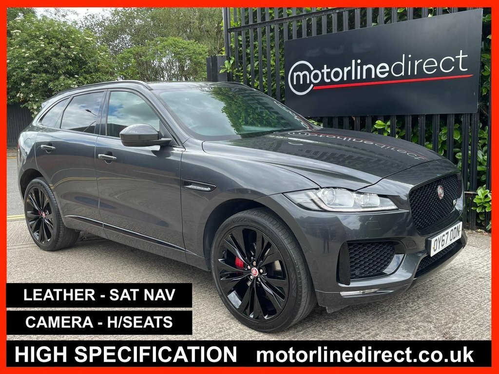 Jaguar F-Pace 3.0 D300 V6 S Suv Awd Euro 6 S S Grey