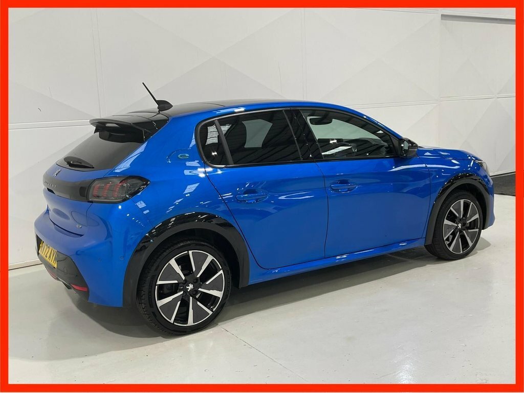 Peugeot e-208 50Kwh Gt Premium Hatchback 7Kw Blue #3