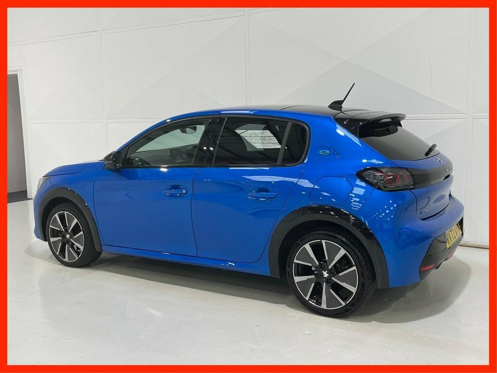 Peugeot e-208 50Kwh Gt Premium Hatchback 7Kw Blue #5