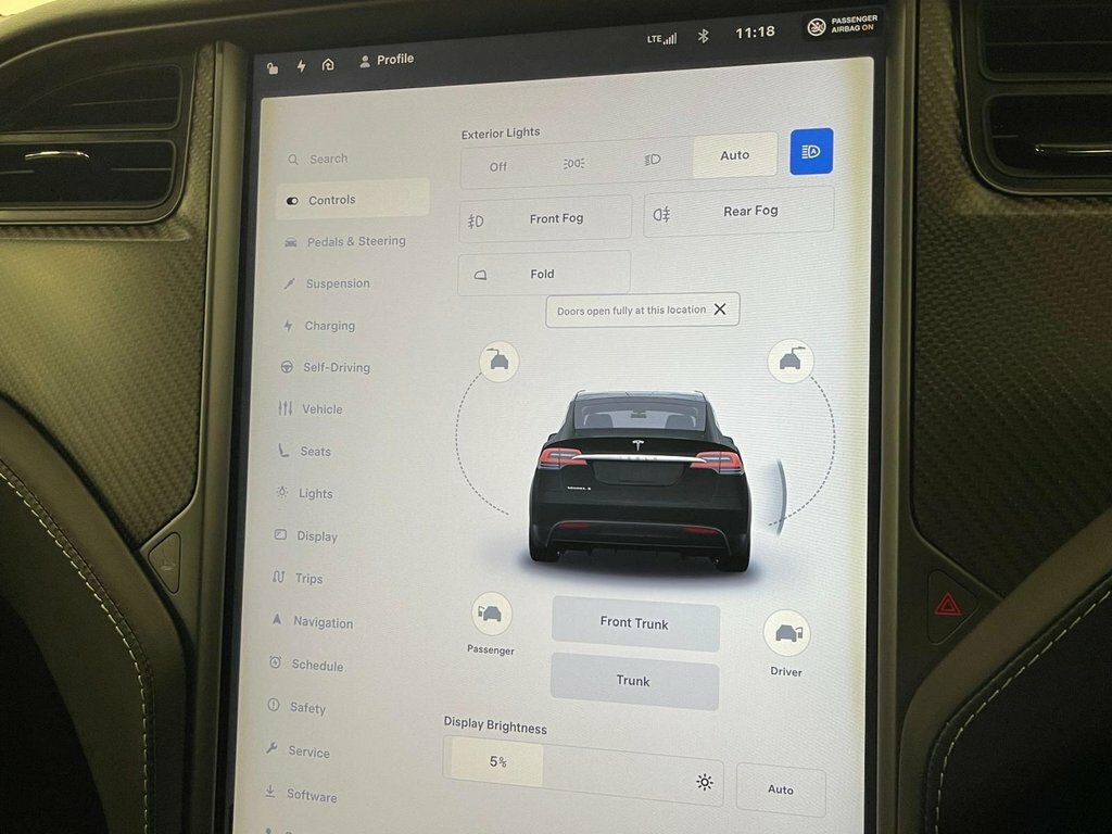 Tesla Model X 100D Dual Motor 4Wde White #24