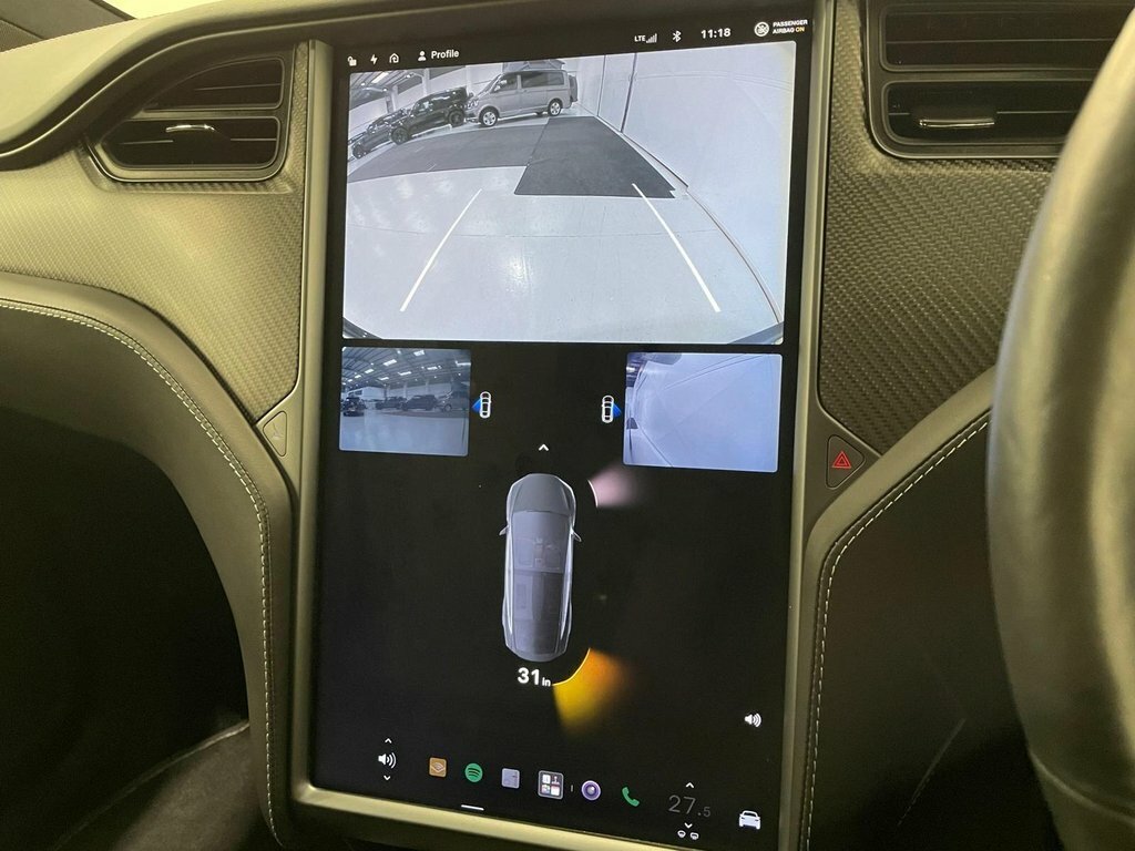 Tesla Model X 100D Dual Motor 4Wde White #16