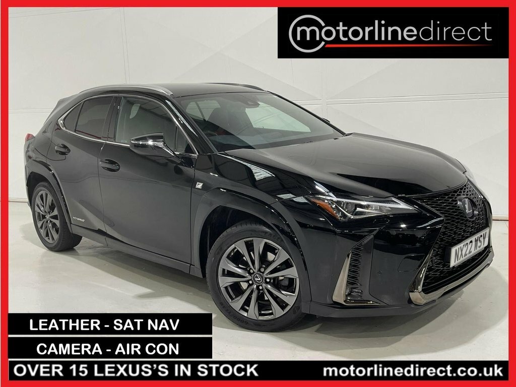 Lexus UX 2.0 250H F Sport Suv Hybrid E-cvt Euro NX22WSV Black
