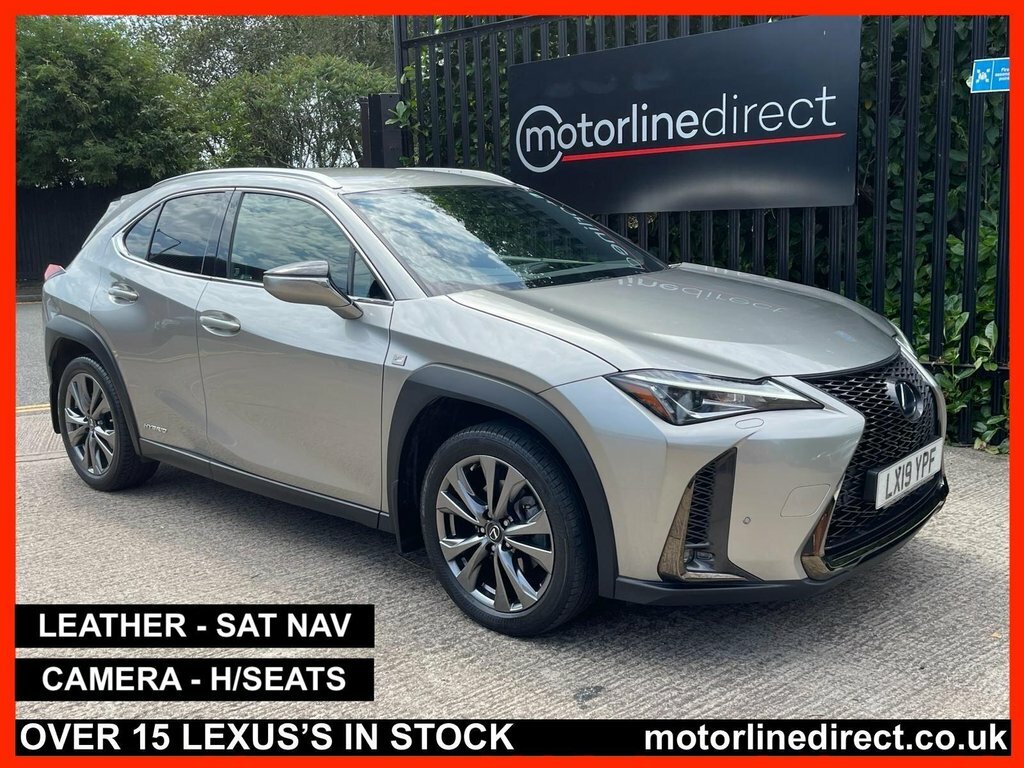 Lexus UX 2.0 250H F Sport Suv Hybrid E-cvt Euro Silver