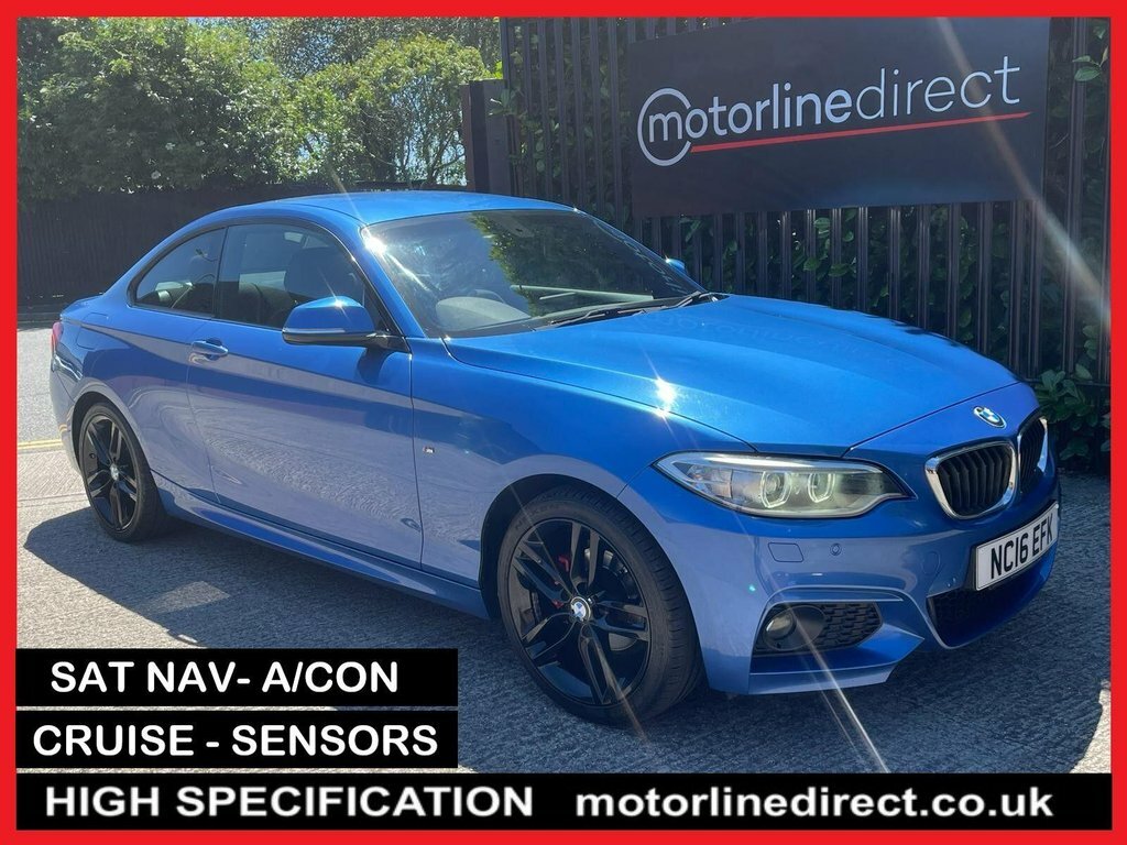 BMW 2 Series Gran Coupe 1.5 218I M Sport Coupe Euro 6 S Blue