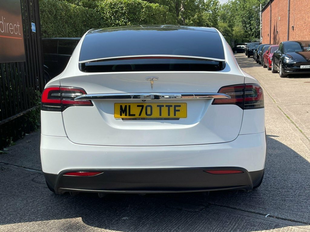 Tesla Model X Dual Motor Long Range Suv 4Wde White #6