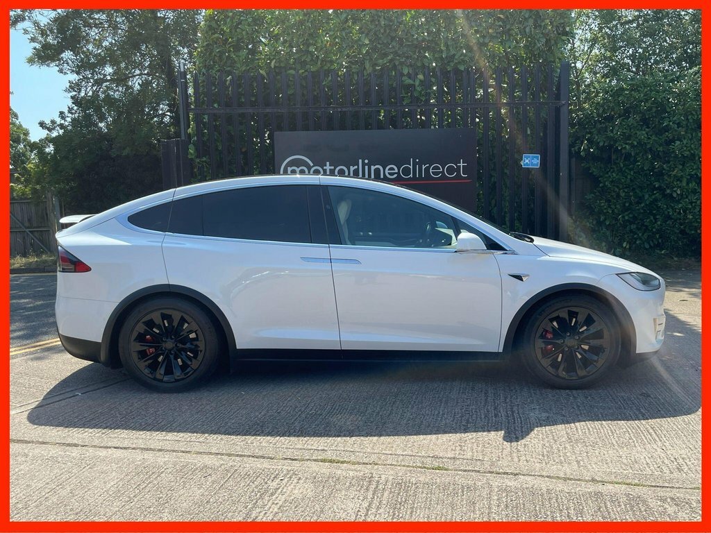 Tesla Model X Dual Motor Long Range Suv 4Wde White #4