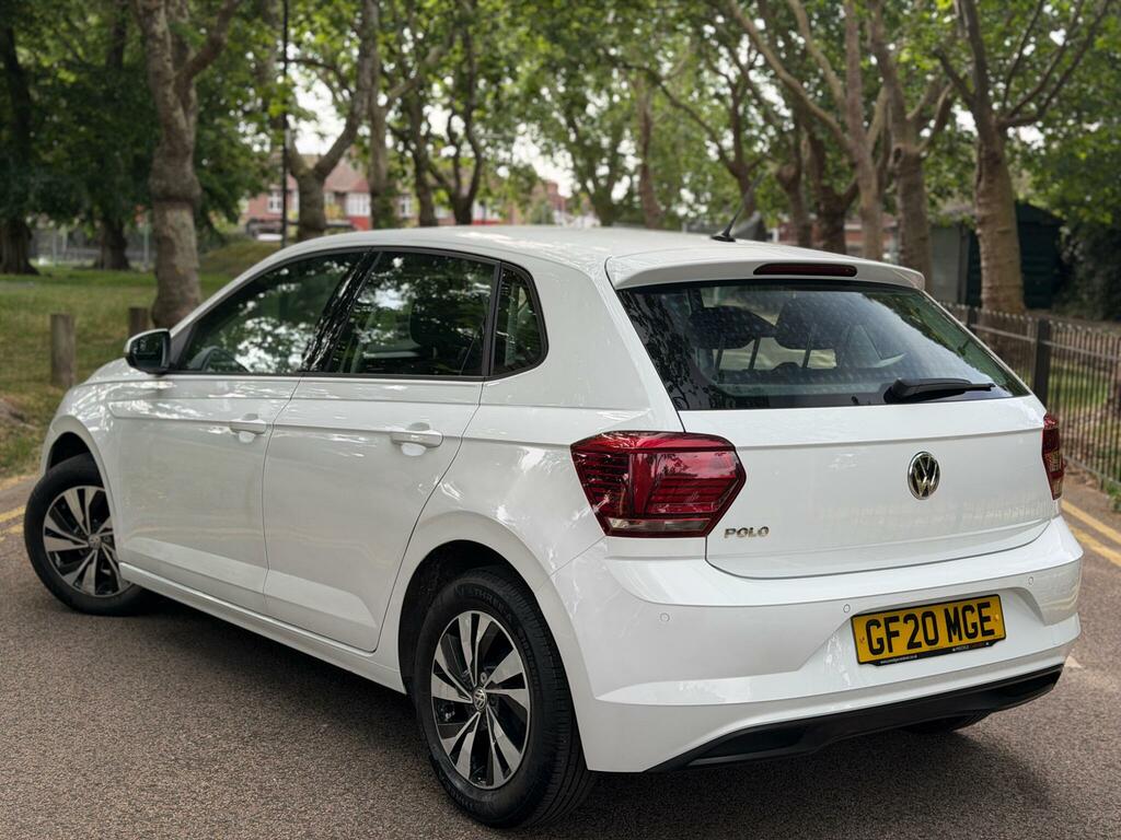Volkswagen Polo 1.0 Tsi Se Dsg Euro 6 Ss GF20MGE White #2