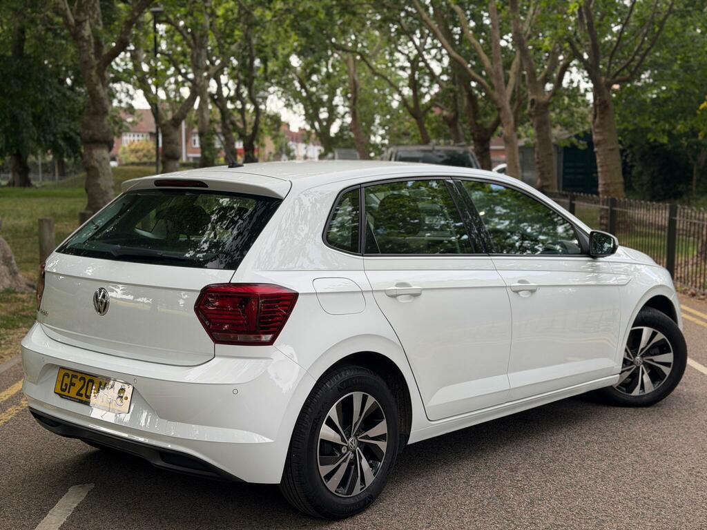 Volkswagen Polo 1.0 Tsi Se Dsg Euro 6 Ss GF20MGE White #6