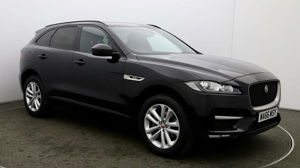 Jaguar F-Pace 2.0 D180 R-sport Awd Euro 6 Ss Black #4