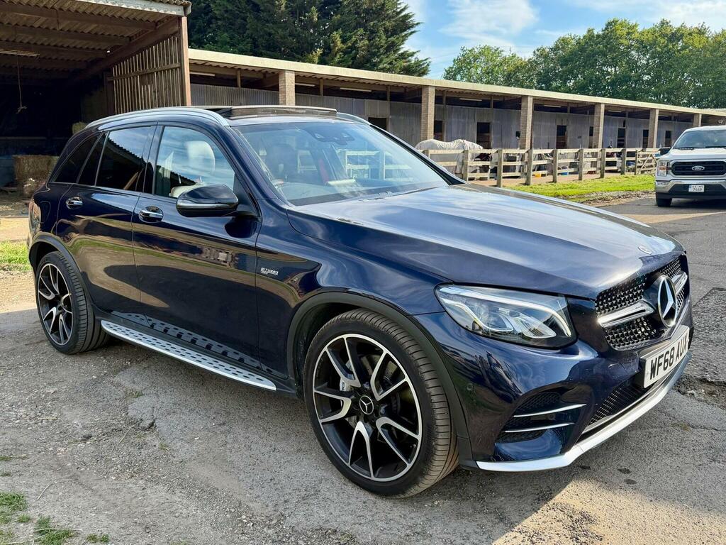 Mercedes-Benz GLC Class 3.0 Glc43 V6 Amg Premium Plus G-tronic 4Matic E Blue