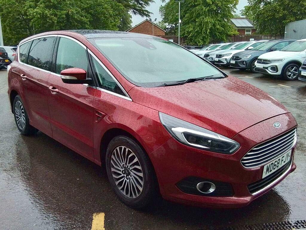 Ford S-Max 2.0 Ecoblue Titanium Euro 6 Ss Red