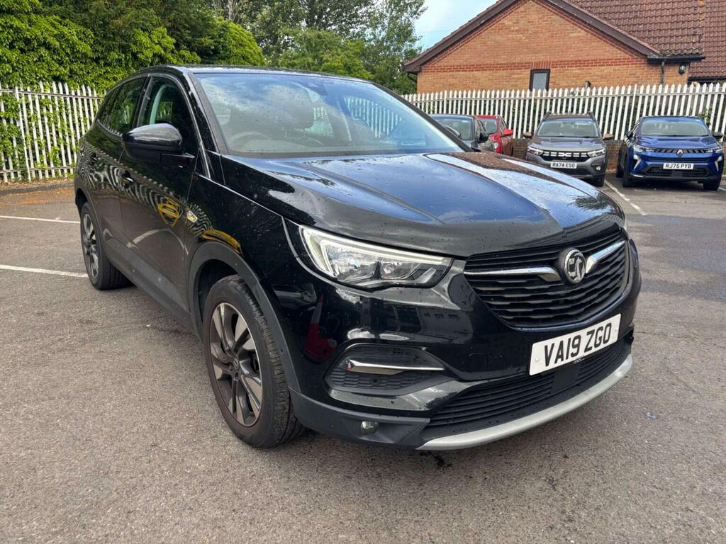 Vauxhall Grandland X 1.2 Turbo Sport Nav Euro 6 Ss Black