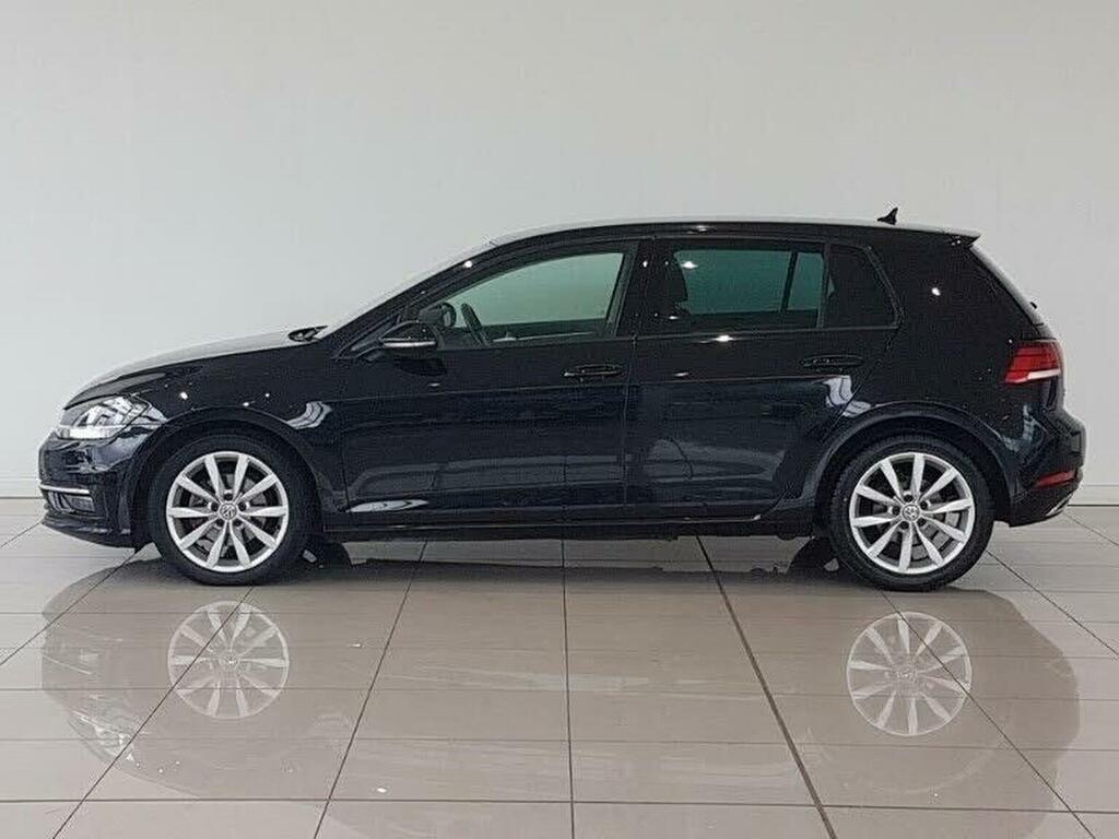 Volkswagen Golf 1.6 Tdi Bluemotion Tech Gt Euro 6 Ss LP17NRN Black #4