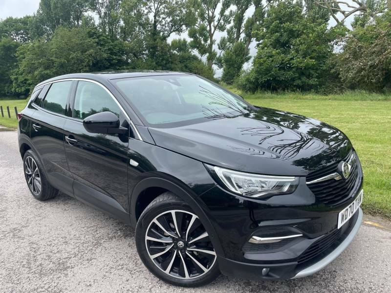 Vauxhall Grandland X 1.2 Turbo Elite Nav - 2021 70 Black