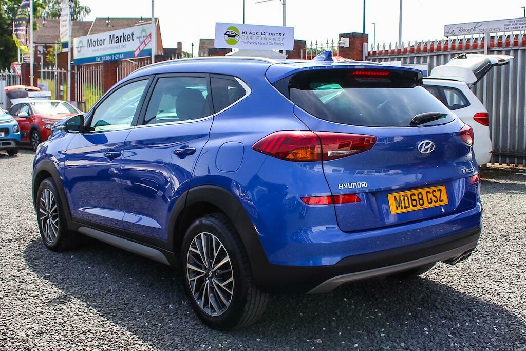Hyundai Tucson 1.6 T-gdi Premium Euro 6 Ss MD68GSZ Blue #5