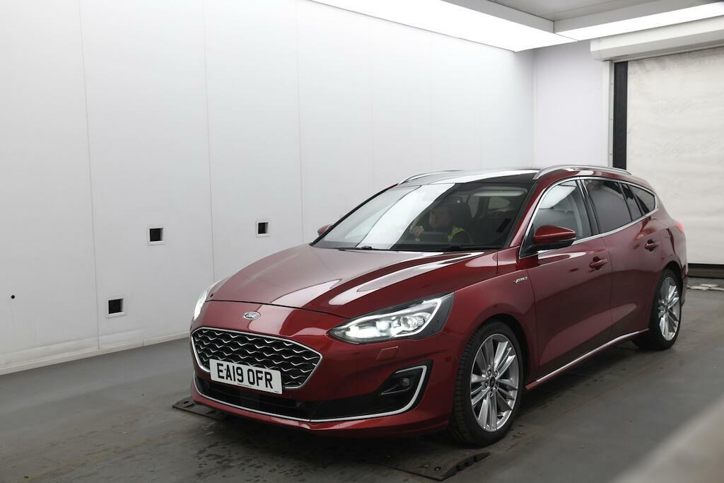 Ford Focus 1.5 Ecoblue Vignale Euro 6 Ss EA19OFR Red #2