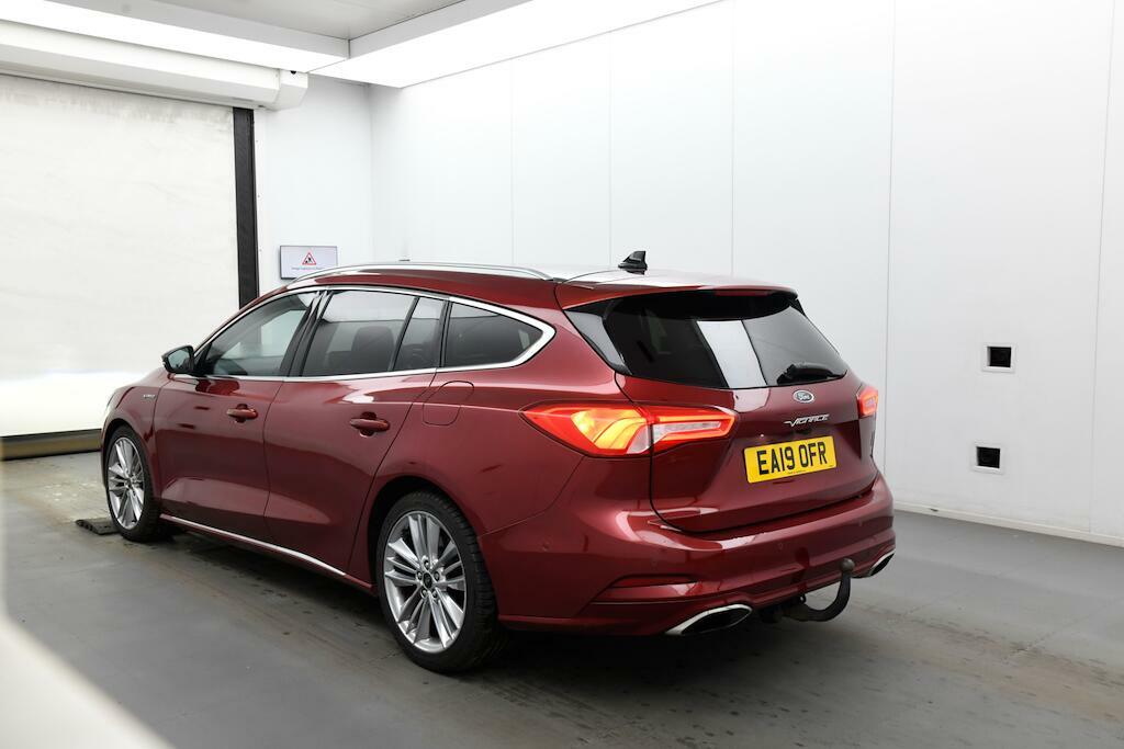 Ford Focus 1.5 Ecoblue Vignale Euro 6 Ss EA19OFR Red #3