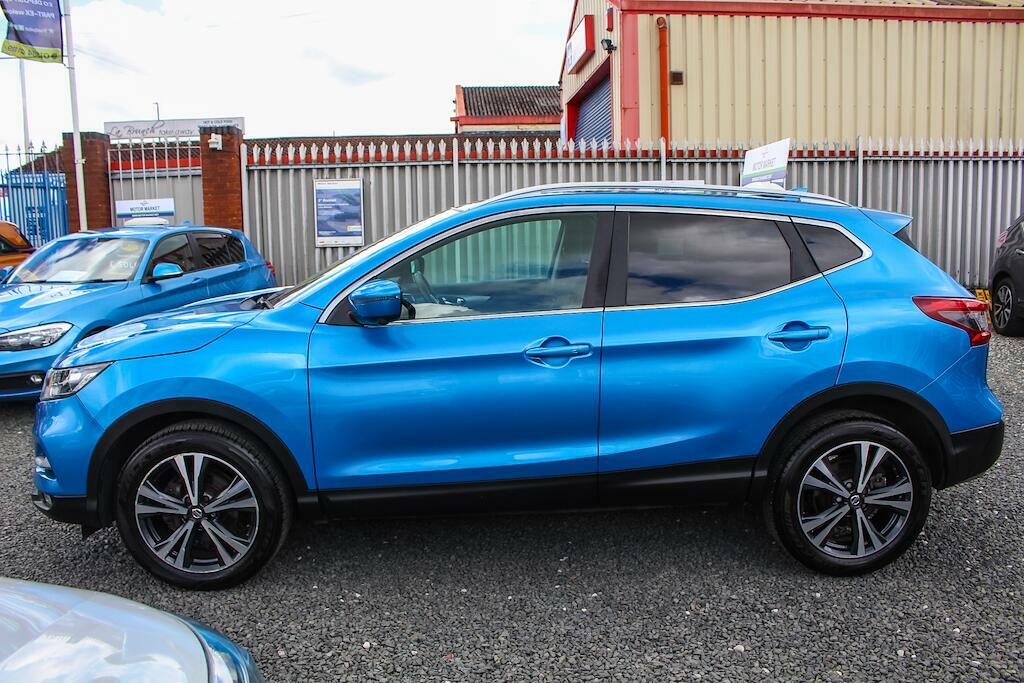 Nissan Qashqai 1.2 Dig-t N-connecta Xtron Euro 6 Ss DL67AGX Blue #4