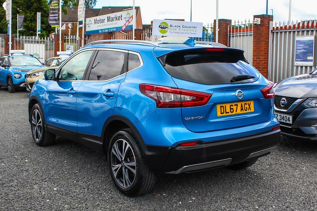 Nissan Qashqai 1.2 Dig-t N-connecta Xtron Euro 6 Ss DL67AGX Blue #5