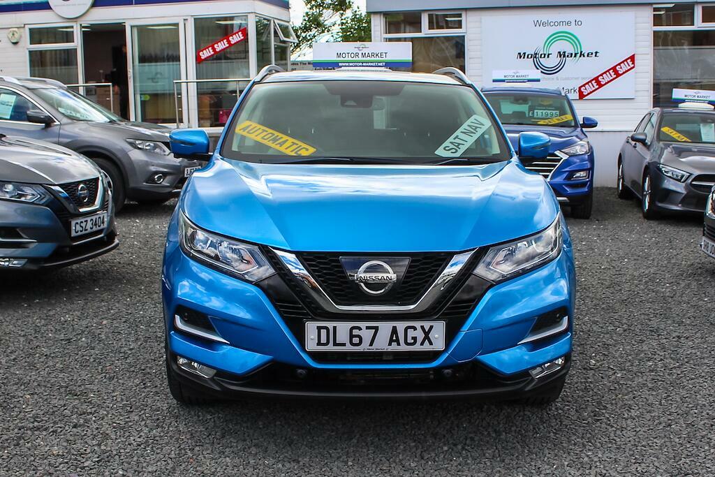 Nissan Qashqai 1.2 Dig-t N-connecta Xtron Euro 6 Ss DL67AGX Blue #2