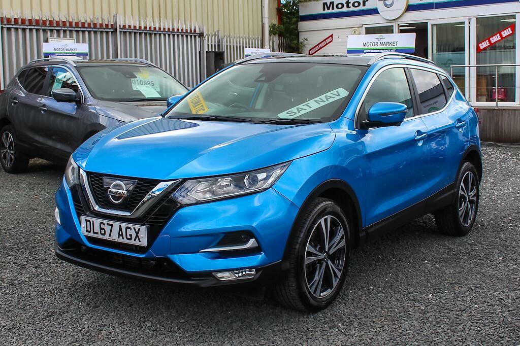 Nissan Qashqai 1.2 Dig-t N-connecta Xtron Euro 6 Ss DL67AGX Blue #3