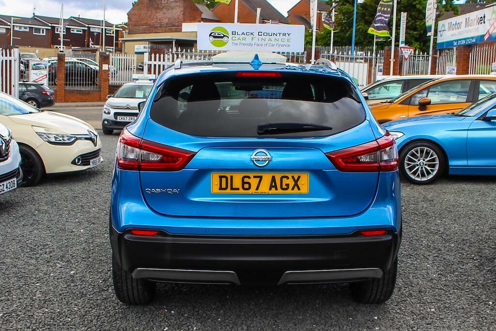 Nissan Qashqai 1.2 Dig-t N-connecta Xtron Euro 6 Ss DL67AGX Blue #6
