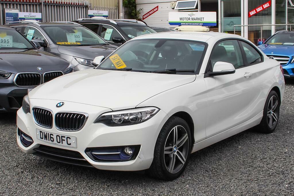 BMW 2 Series Sport White #3