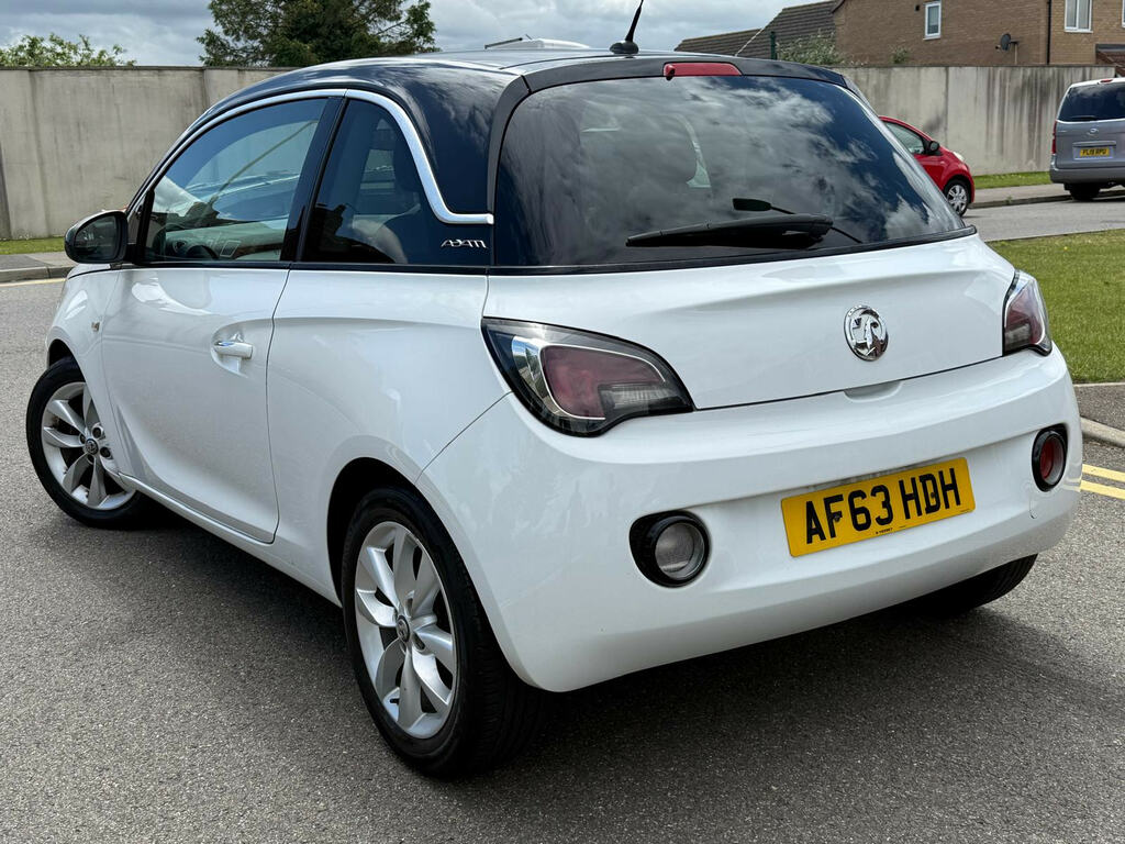 Vauxhall Adam 1.4 16V Jam Hatchback Euro 5 87 White #3