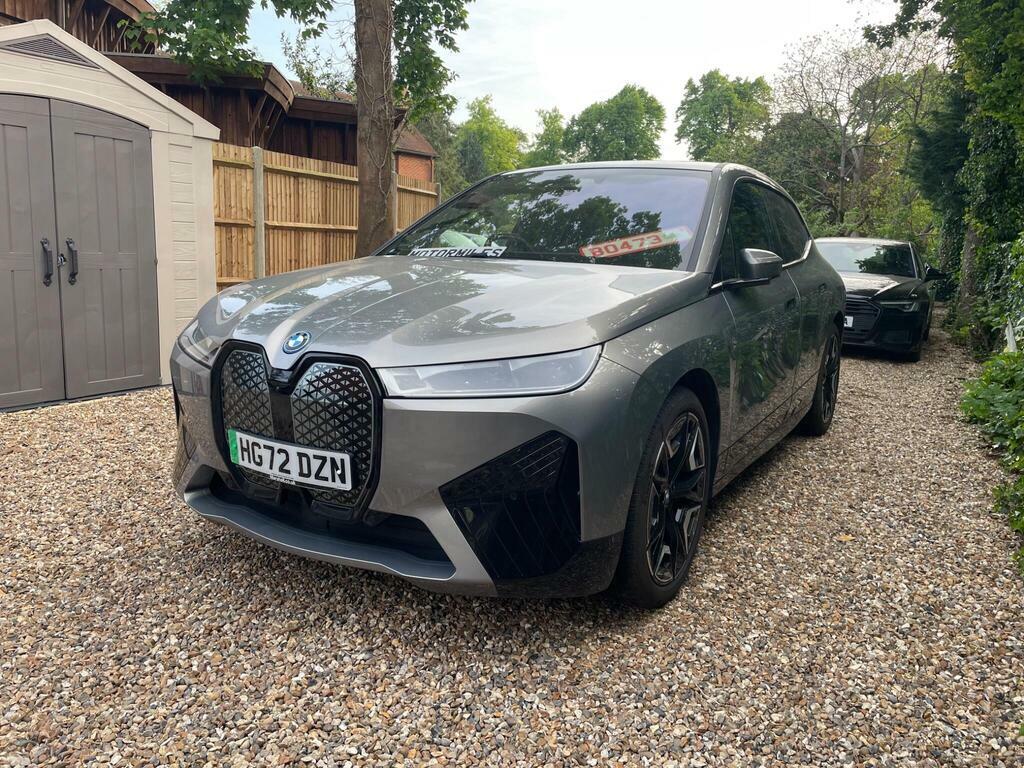 BMW iX 40 76.6Kwh M Sport Edition Xdrive HG72DZN Grey #3