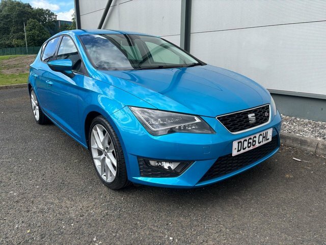 Seat Leon 1.4 Tsi Fr Technology Hatchback DC66CHL Blue #3