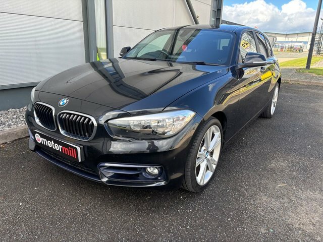 BMW 1 Series 2.0 118D Sport Hatchback Euro 6 DX67UAH Black #5