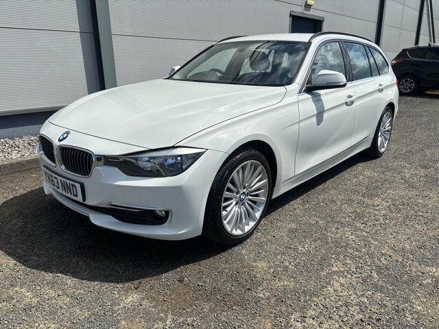 BMW 3 Series 2.0 320D Luxury Touring Euro 5 S YK63NND White #6