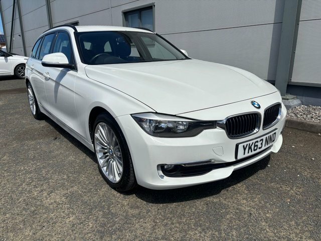 BMW 3 Series 2.0 320D Luxury Touring Euro 5 S YK63NND White