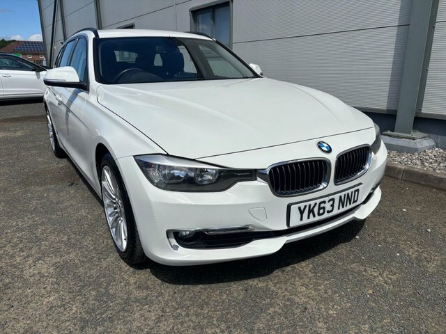 BMW 3 Series 2.0 320D Luxury Touring Euro 5 S YK63NND White #5