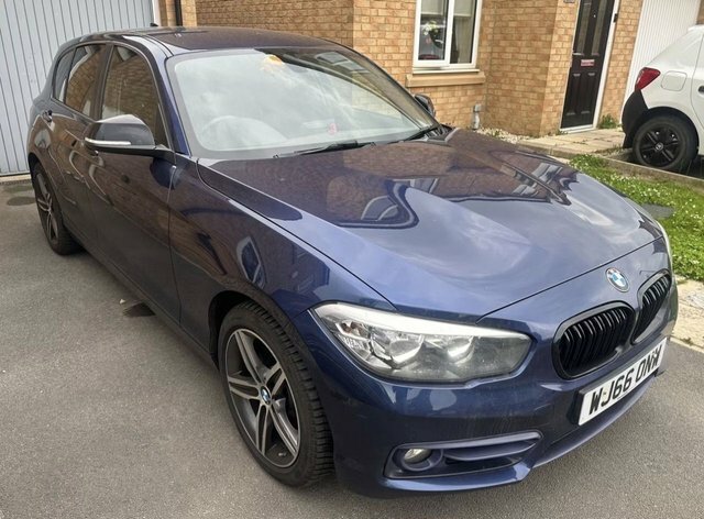 BMW 1 Series 2.0 118D Sport Hatchback Euro 6 Blue