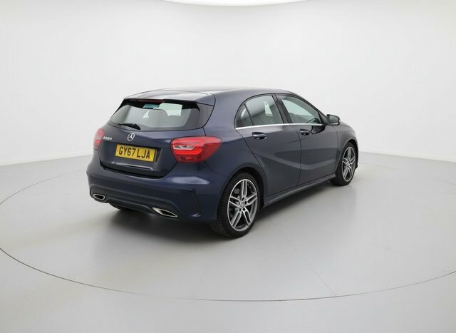 Mercedes-Benz A Class A180d Amg Line Hatchback Blue #4