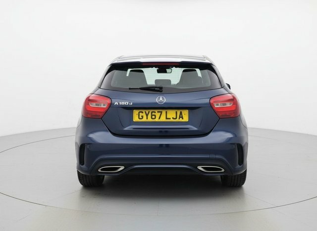 Mercedes-Benz A Class A180d Amg Line Hatchback Blue #5
