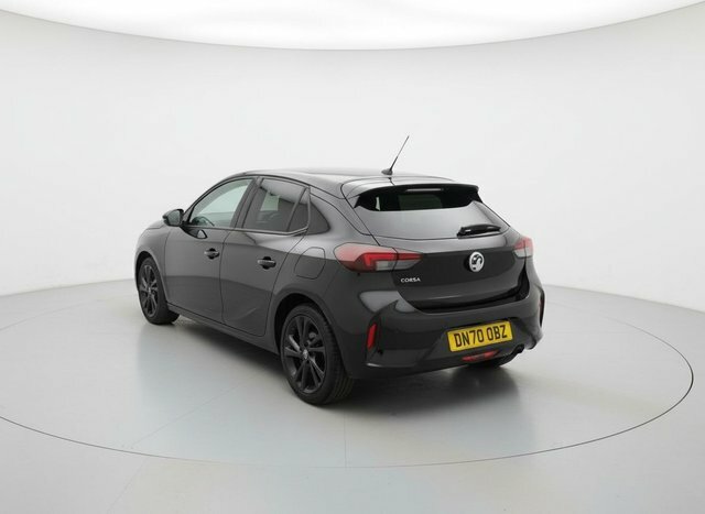 Vauxhall Corsa Turbo Sri Premium Hatchback DN70OBZ Black #4