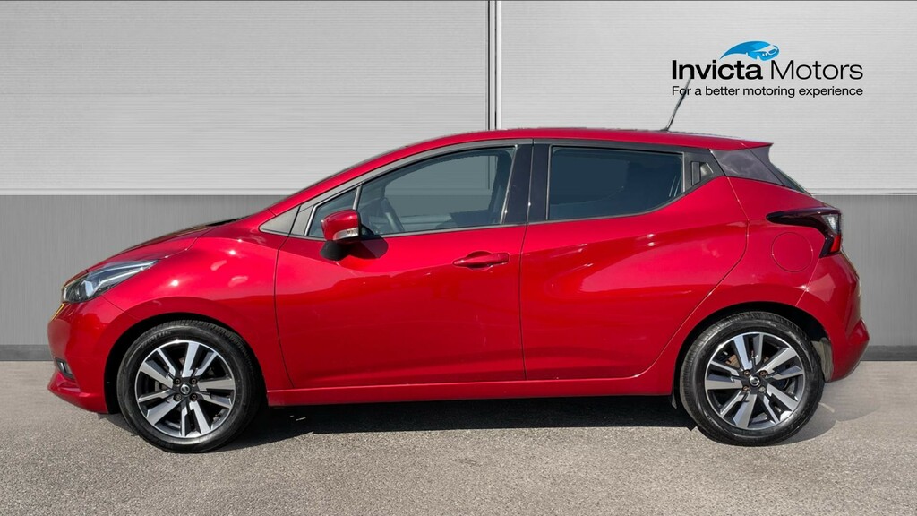 Nissan Micra Acenta Red #6