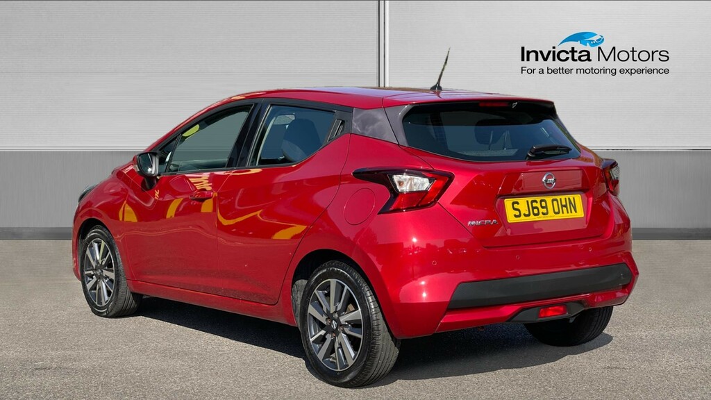 Nissan Micra Acenta Red #5