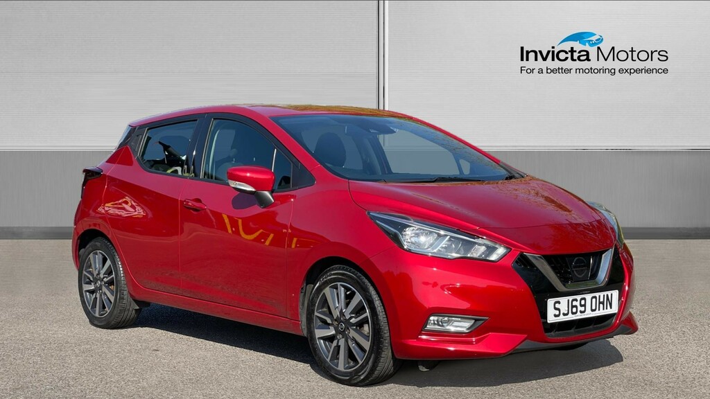 Nissan Micra Acenta Red