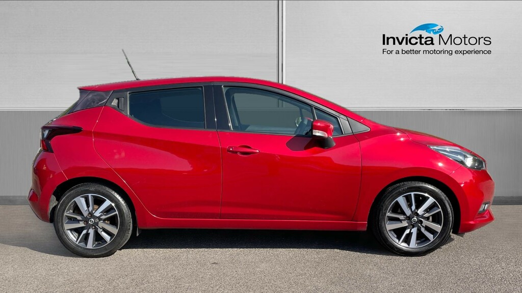 Nissan Micra Acenta Red #2