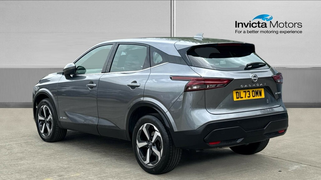 Nissan Qashqai Acenta Premium DL73OMW Grey #5